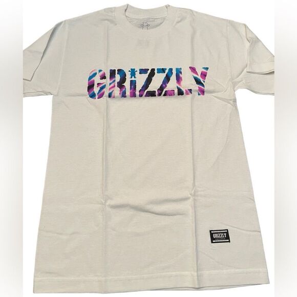 GRIZZLY GRIP TAPE GRAPHIC TEE, sz Small - Picture 1 of 7